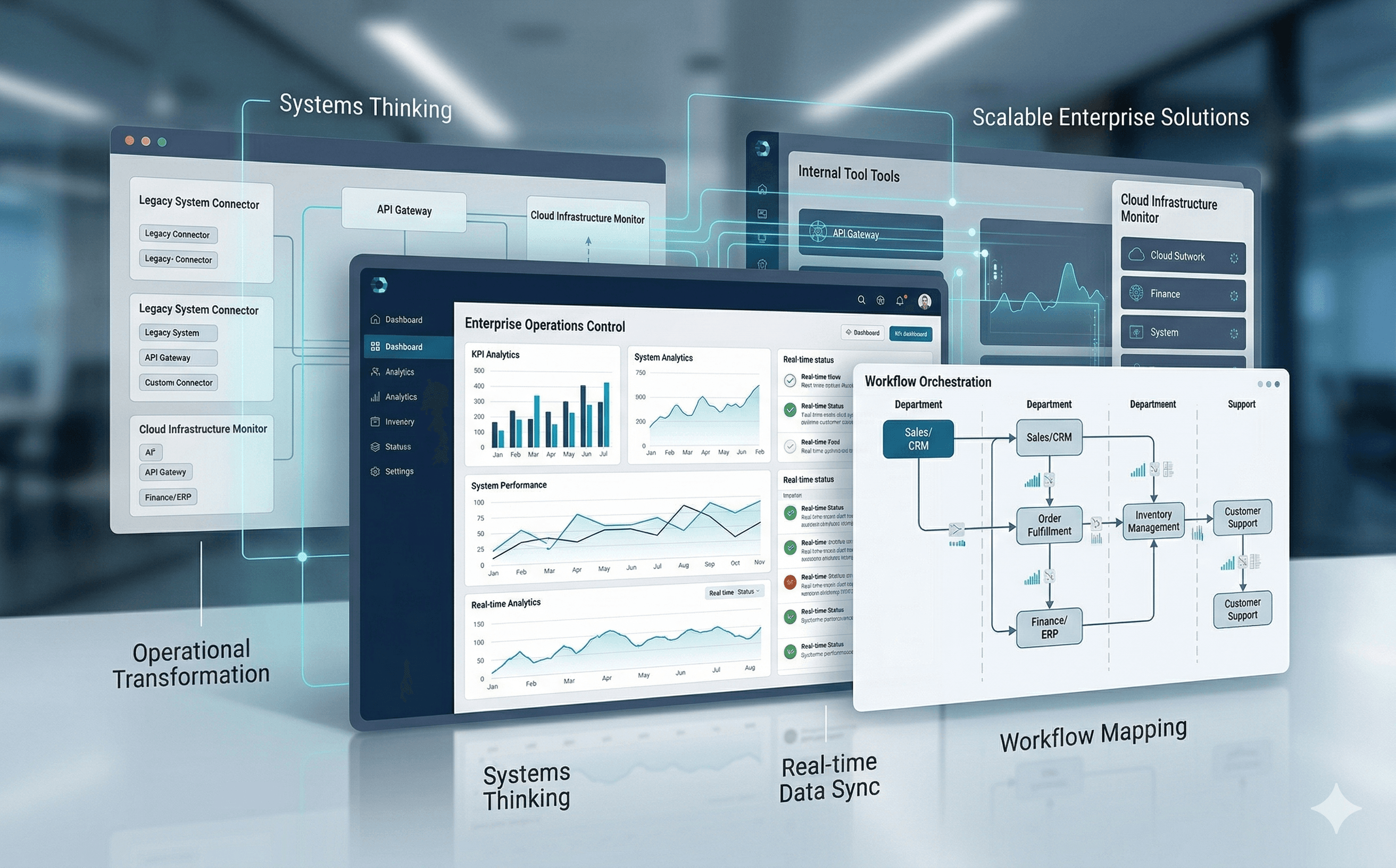 Operational platforms and internal systems